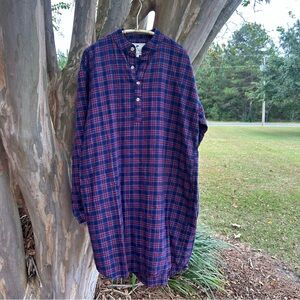 LEE VALLEY IRELAND Plaid Flannel Unisex Sleepwear